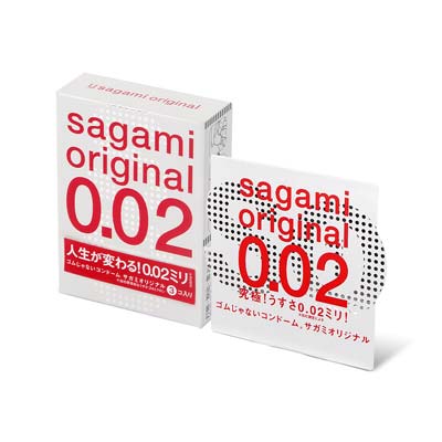 Sagami Original 0.02 3+1 Pack PU Condom-thumb