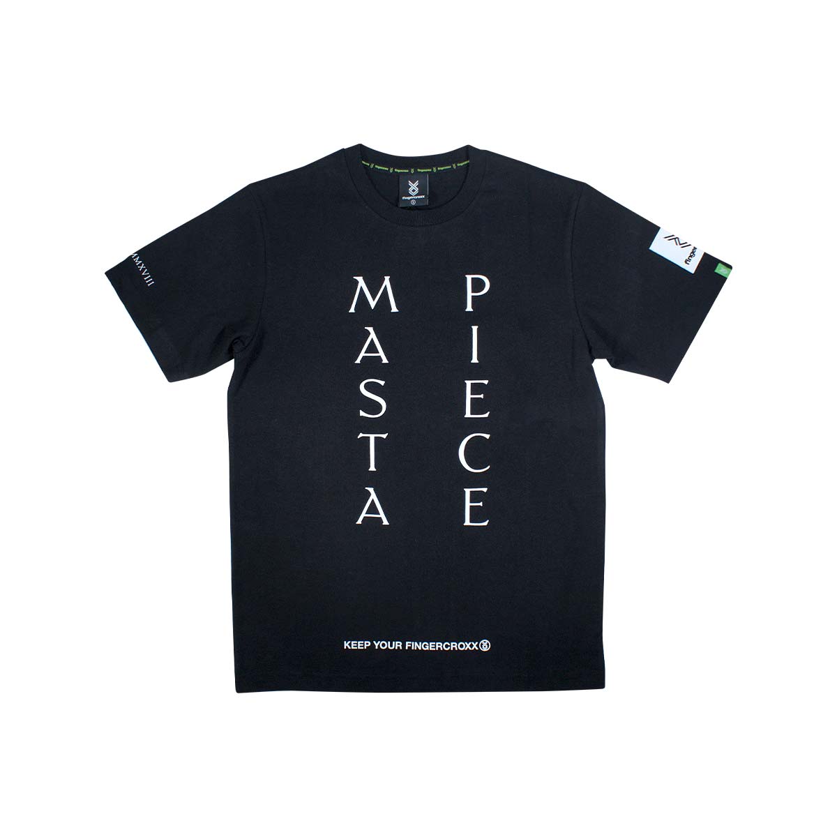 MastaMic MASTAPIECE x Fingercroxx T-Shirt (Black) (Order on demand)-thumb_2