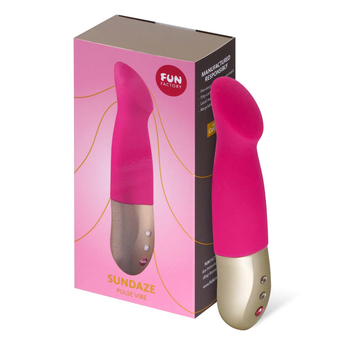 Fun Factory Sundaze Pulse Vibe (Fuchsia Pink)-thumb_1
