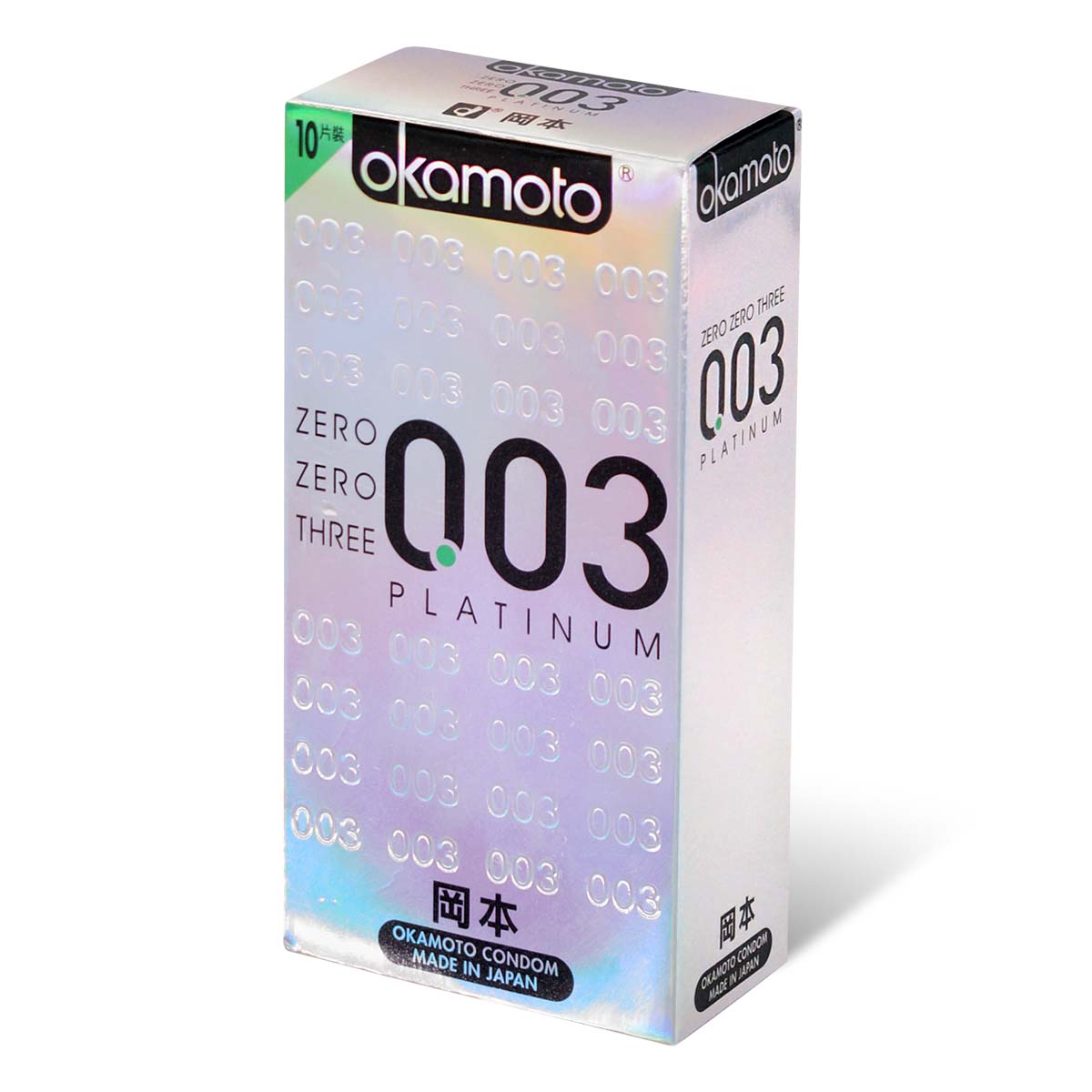 Okamoto 0.03 Platinum 10's Pack Latex Condom-thumb_1