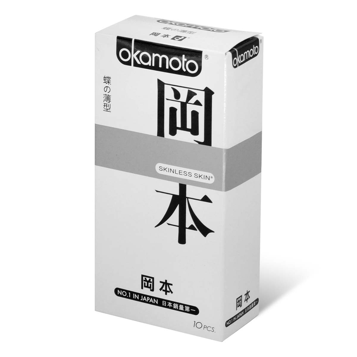 岡本 蝶之薄型 10 片裝 乳膠保險套-p_1