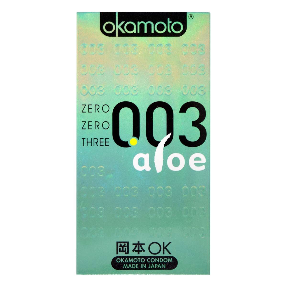 Okamoto 0.03 Aloe 10's Pack Latex Condom-p_2