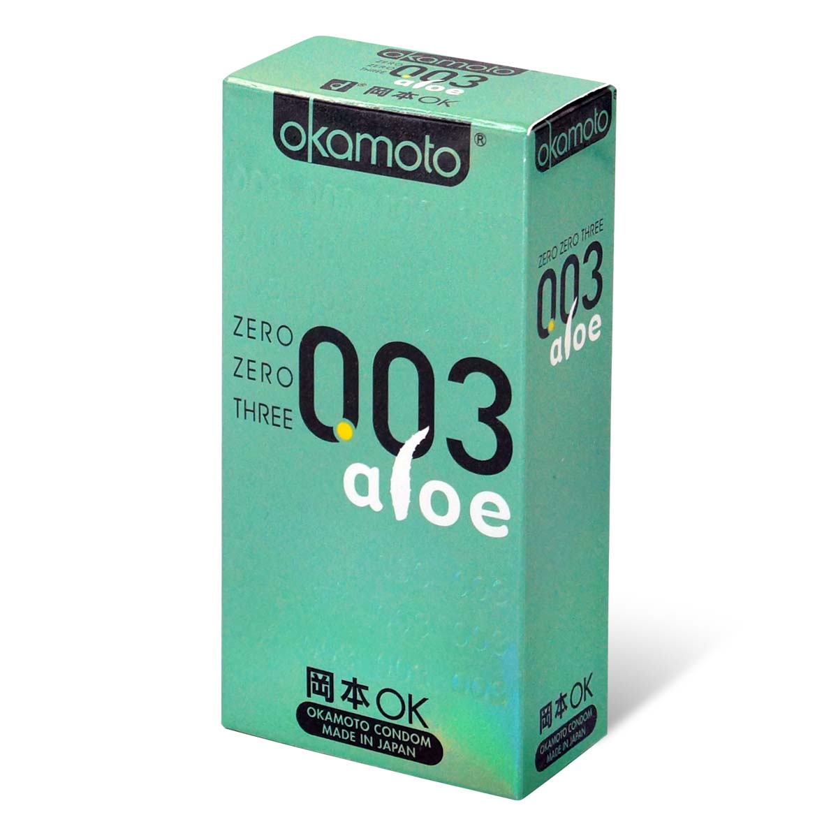 Okamoto 0.03 Aloe 10's Pack Latex Condom-p_1