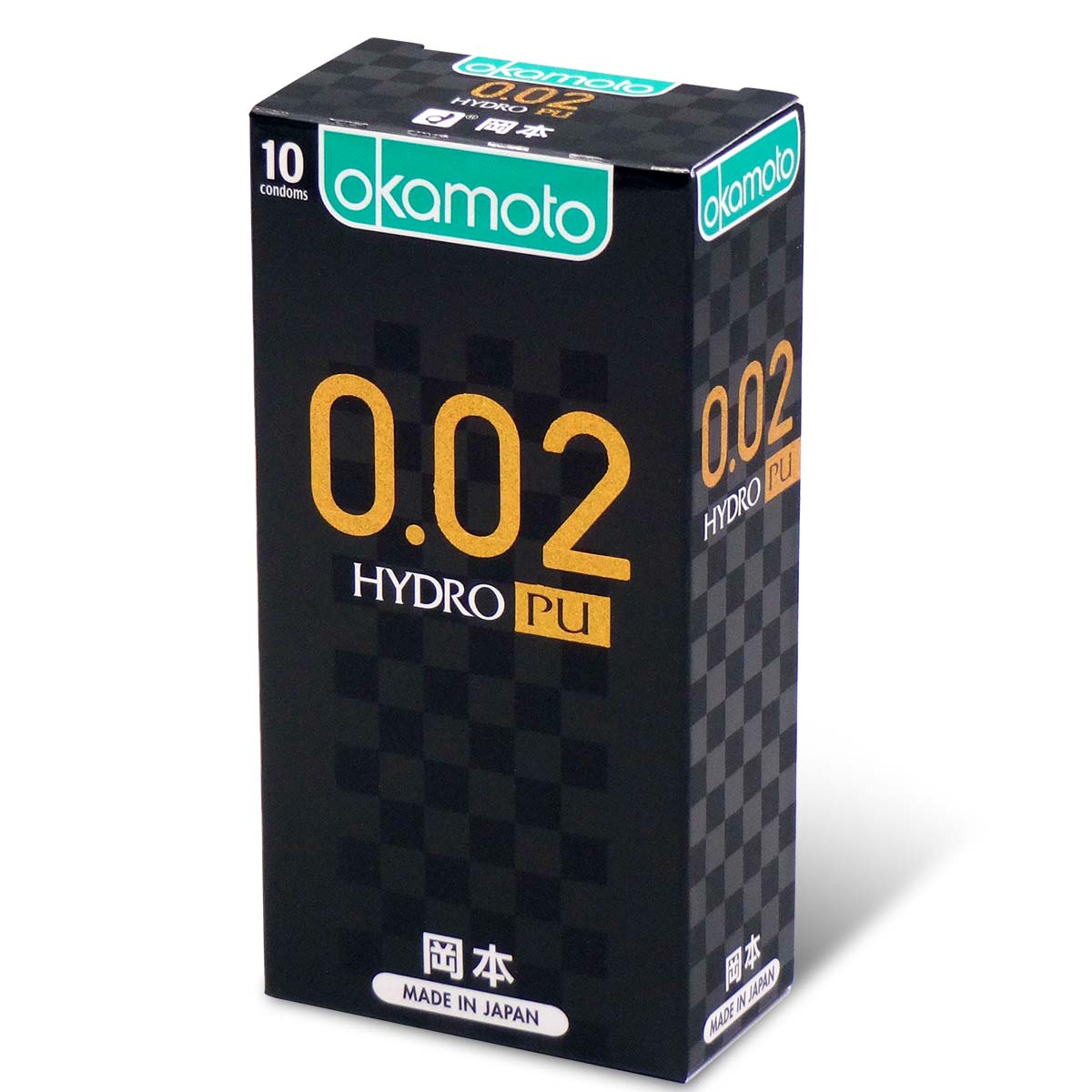 Okamoto 0.02 Hydro Polyurethane 10's Pack PU Condom-p_1