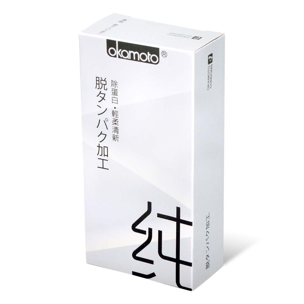 岡本 清純型 10 片裝 乳膠保險套（短效促銷）-p_1