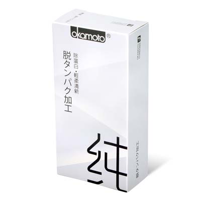 Okamoto Love Natural 10's Pack Latex Condom (Short Expiry)-thumb