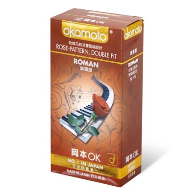 Okamoto Roman 10's Pack Latex Condom-thumb