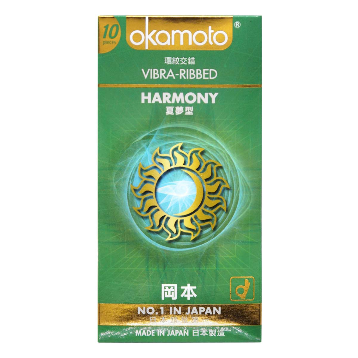 Okamoto Harmony 10's Pack Latex Condom-thumb_2