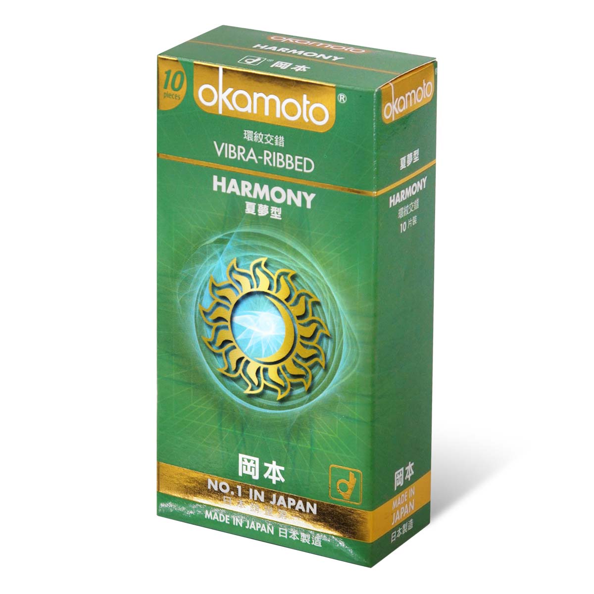 Okamoto Harmony 10's Pack Latex Condom-p_1