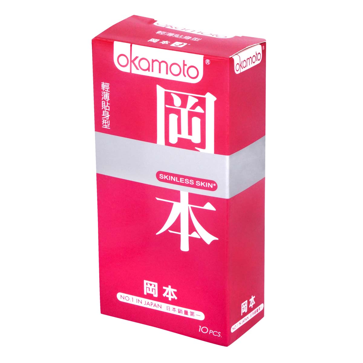 岡本 輕薄貼身型 10 片裝 乳膠保險套-p_1