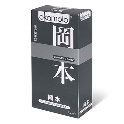 Okamoto Skinless Super Mixed 10's Pack Latex Condom-thumb
