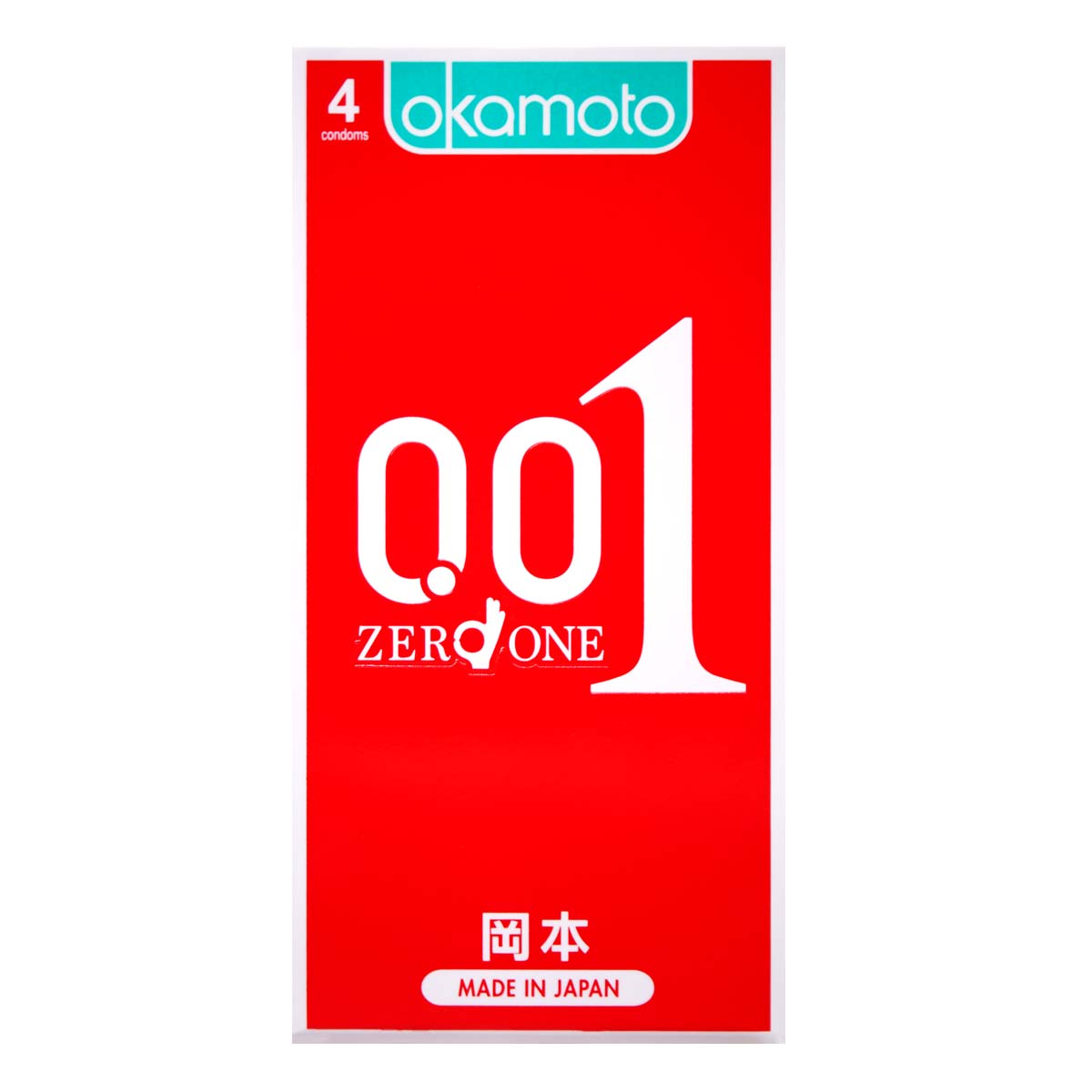 Okamoto 0.01 Hydro Polyurethane 4's Pack PU Condom (Short Expiry)-p_2