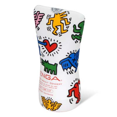 TENGA ✕ Keith Haring Soft Tube Cup-thumb