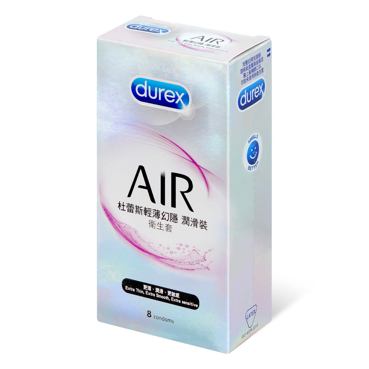 Durex Air Extra Smooth 8's pack Latex Condom-p_1