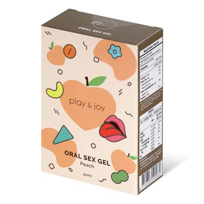 PLAY & JOY ORAL SEX GEL 30ml (Peach Flavour)-thumb