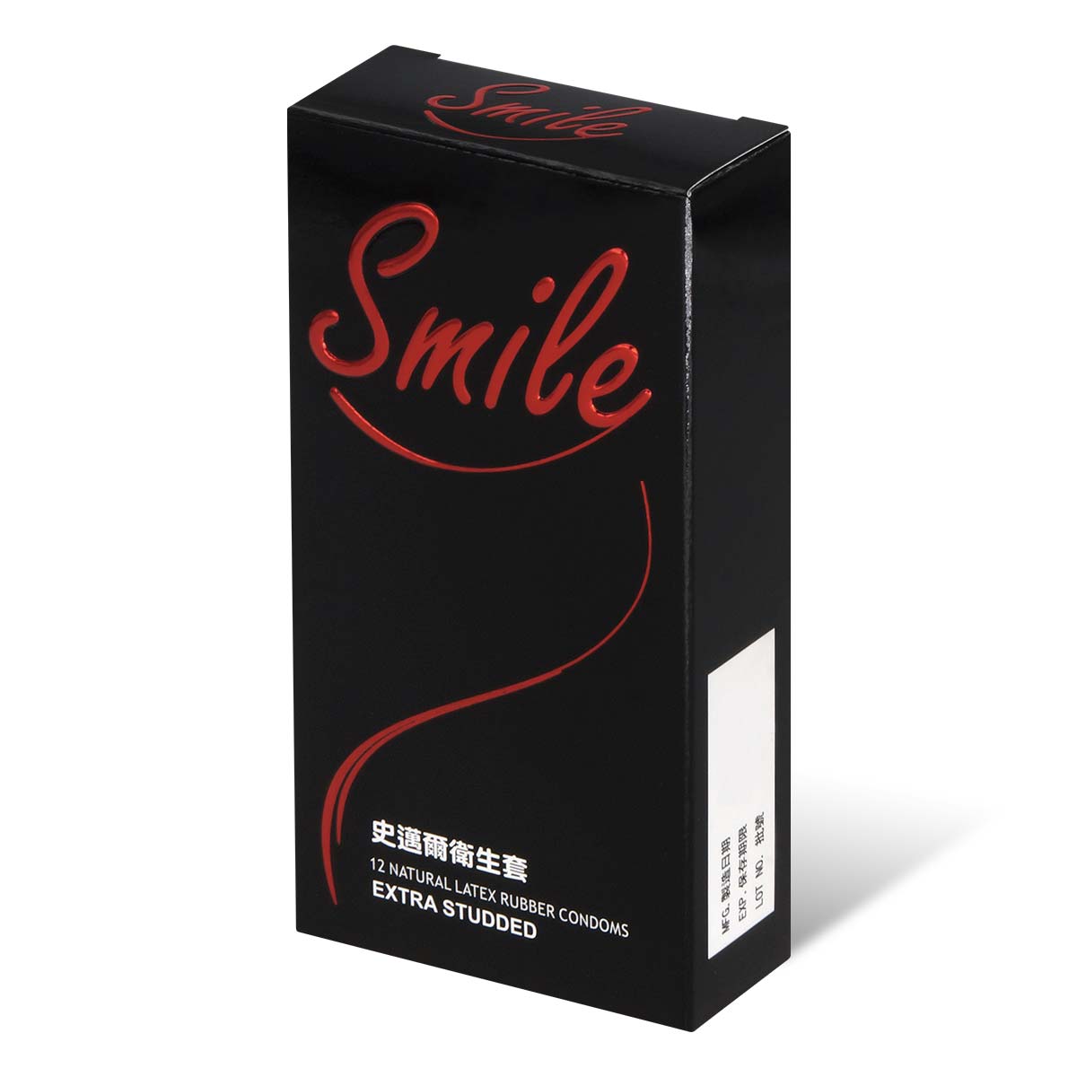 Smile Extra Studded 12's Pack Latex Condom-thumb_1