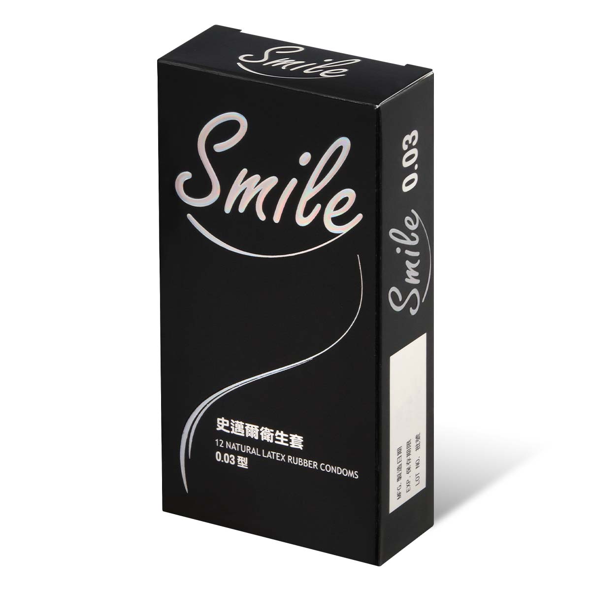 Smile 史邁爾 0.03 衛生套 12 片裝 乳膠保險套-thumb_1