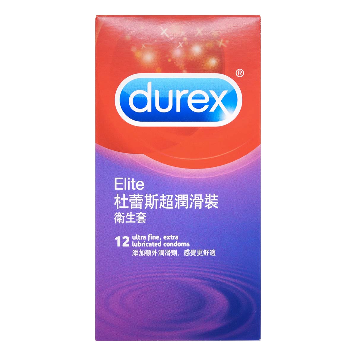 Durex 杜蕾斯 超潤滑裝 12 片裝 乳膠保險套（短效促銷）-p_2