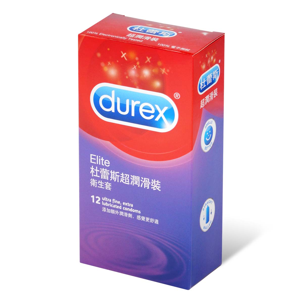Durex 杜蕾斯 超潤滑裝 12 片裝 乳膠保險套（短效促銷）-thumb_1