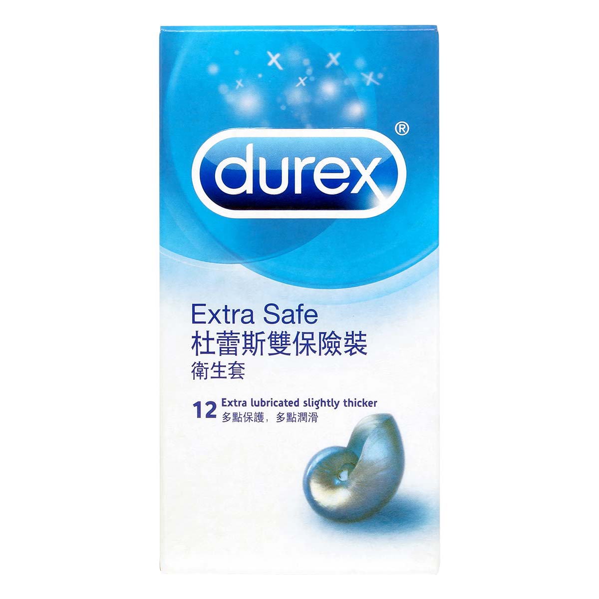 Durex 杜蕾斯 雙保險裝 12 片裝 乳膠保險套-p_2