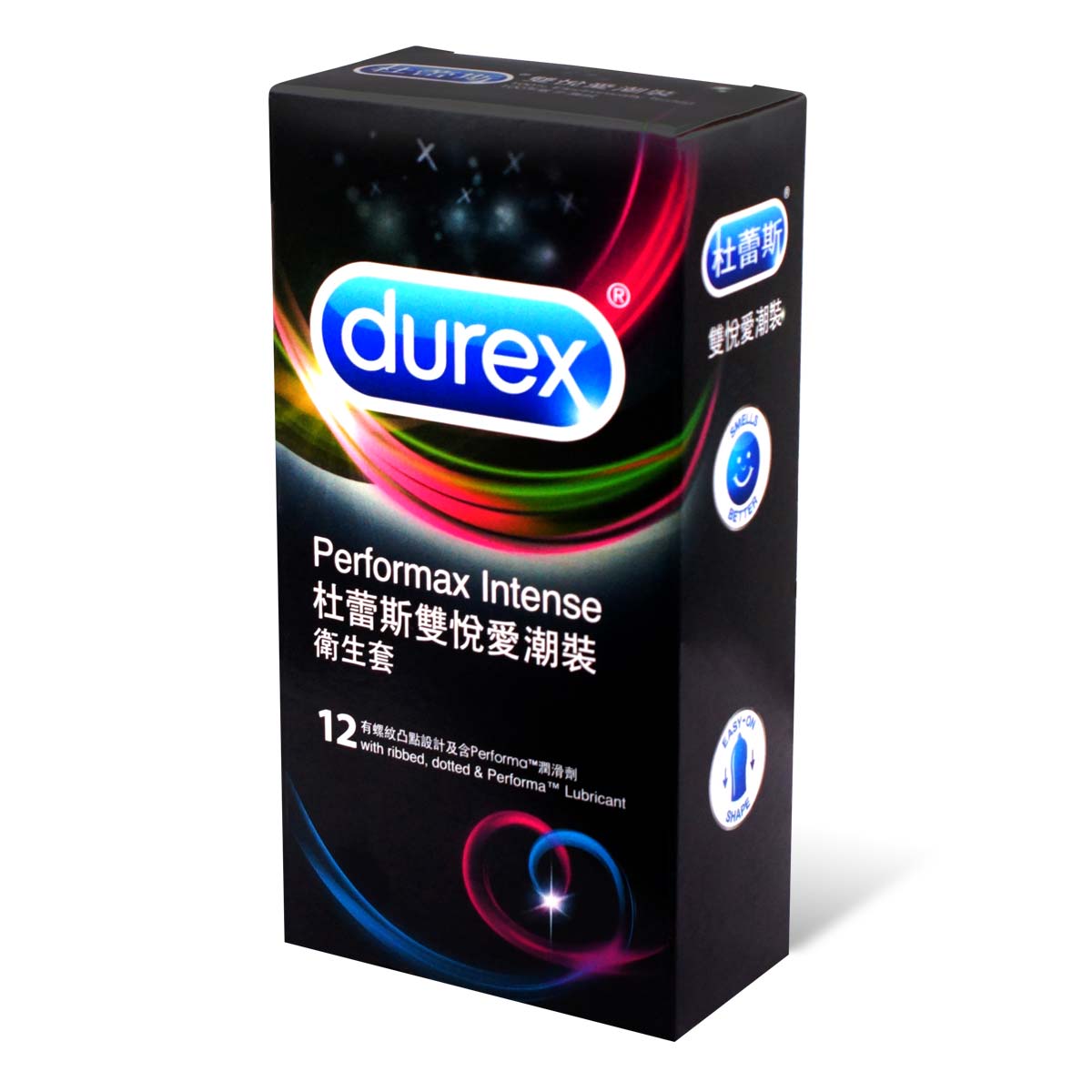 Durex 杜蕾斯 雙悅愛潮裝 12 片裝 乳膠保險套（短效促銷）-p_1