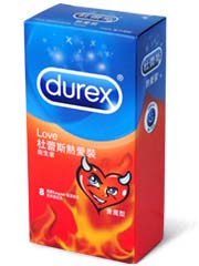 Durex 杜蕾斯 Love 熱愛裝 8 片裝 乳膠保險套-p_1