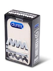 Durex x 4A 白色 GeekEric 版 4 片裝 乳膠保險套-p_1