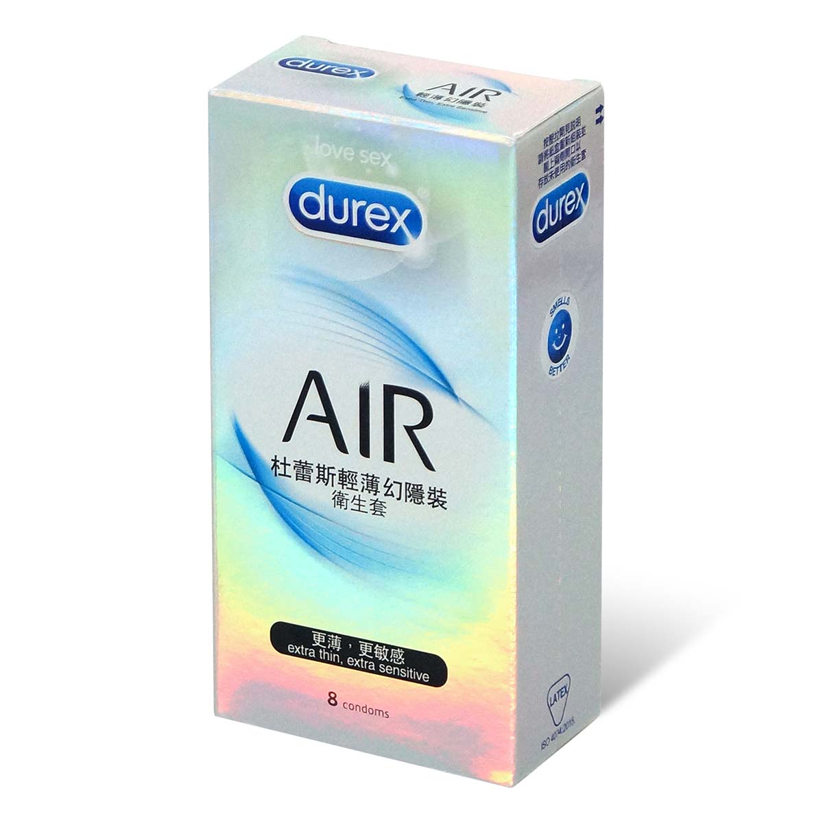 Durex Air 8's pack Latex Condom