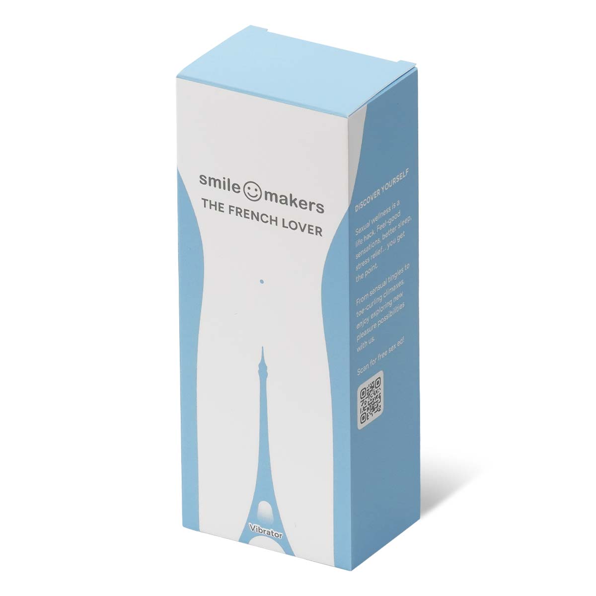 Smile Makers 法式熱吻 充電式口愛外用按摩棒-p_1
