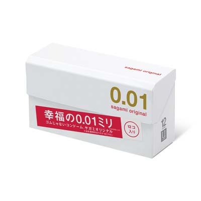 Sagami Original 0.01 12's Pack PU Condom (Defective Packaging)-thumb