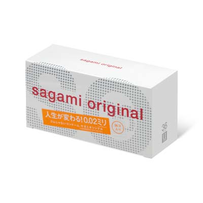 Sagami Original 0.02 36's Pack PU Condom (Defective Packaging)-thumb