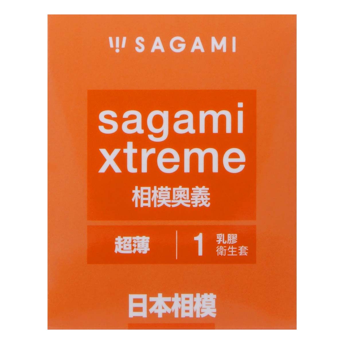 Sagami Xtreme Superthin 1's Pack Latex Condom-thumb_2