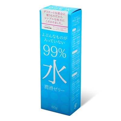 Sagami 99% Water Lubricating Gel 60g Water-based Lubricant-thumb