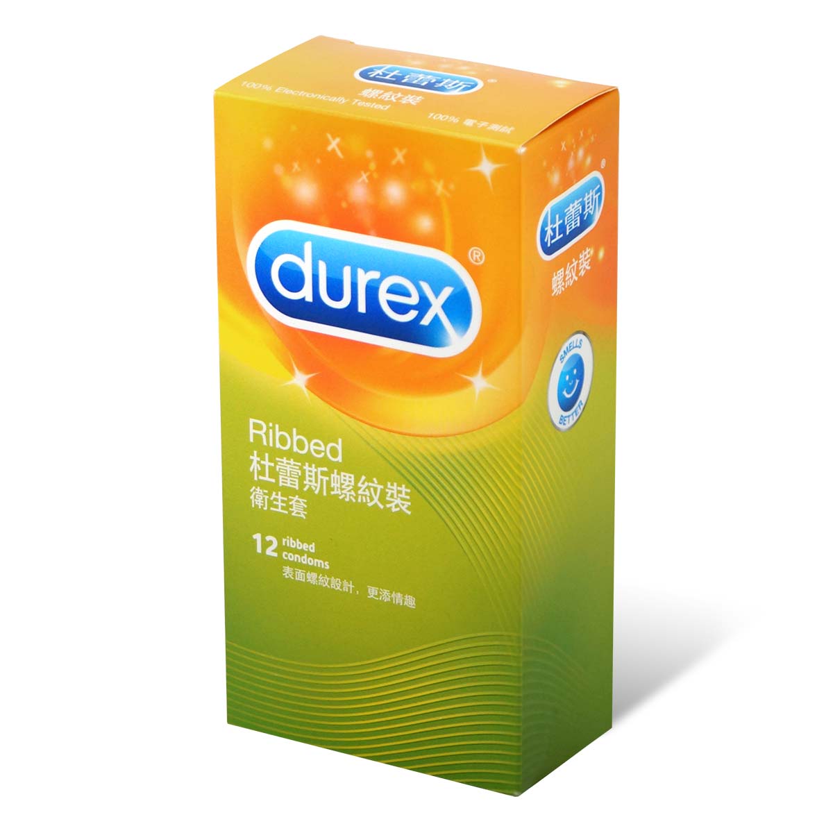 Durex Ribbed 12's Pack Latex Condom-thumb_1