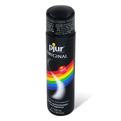 pjur ORIGINAL 100ml Silicone-based Lubricant (Rainbow Edition)-thumb