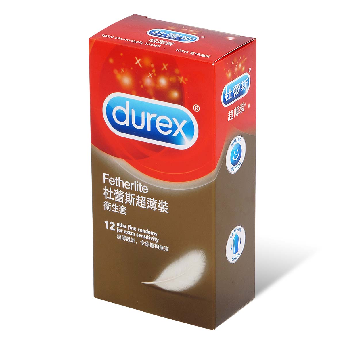 Durex 杜蕾斯 超薄裝 12 片裝 乳膠保險套-thumb_1
