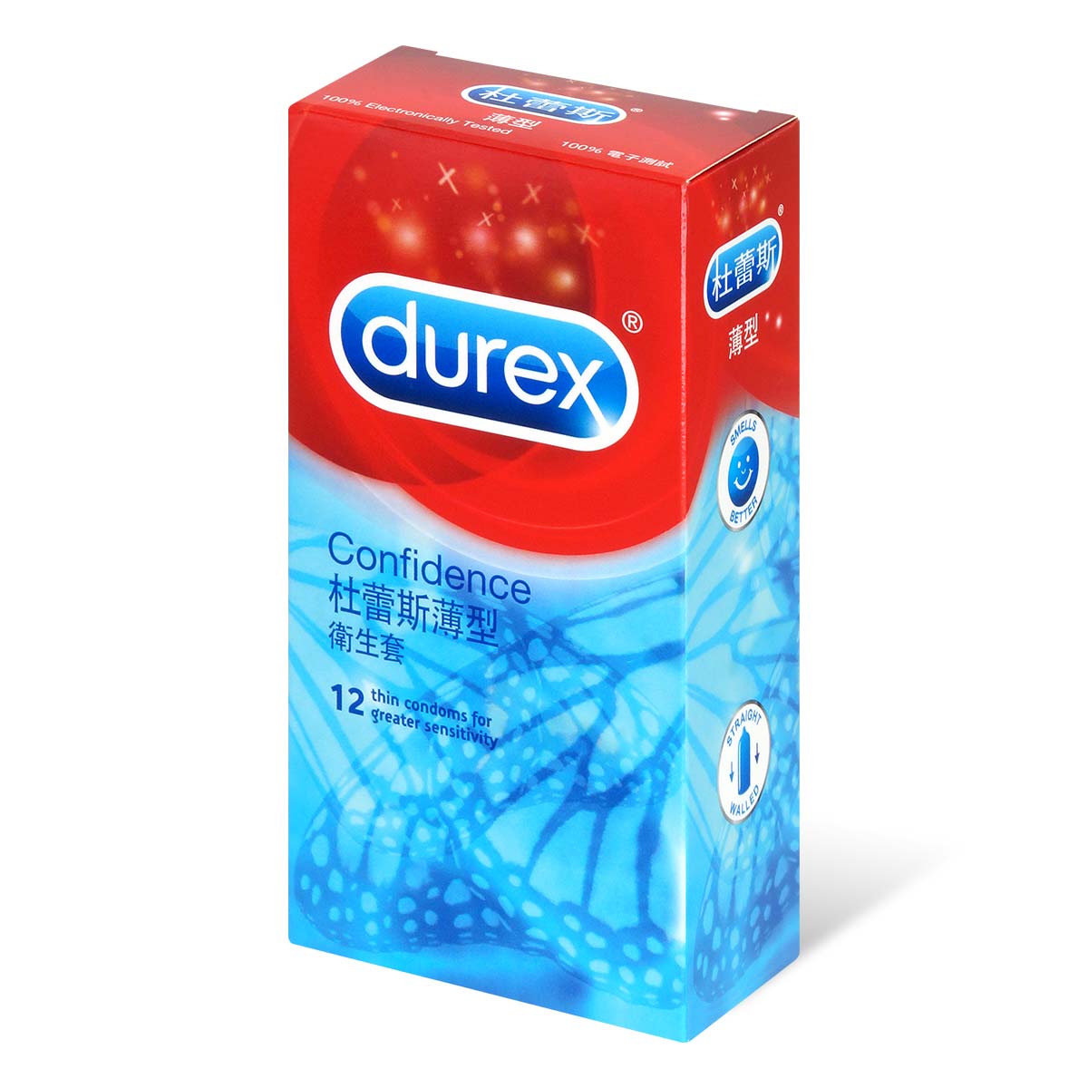 Durex 杜蕾斯 薄型 12 片裝 乳膠保險套（短效促銷）-p_1