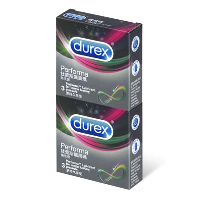 Durex Performa 3's pack Latex Condom x 2-thumb