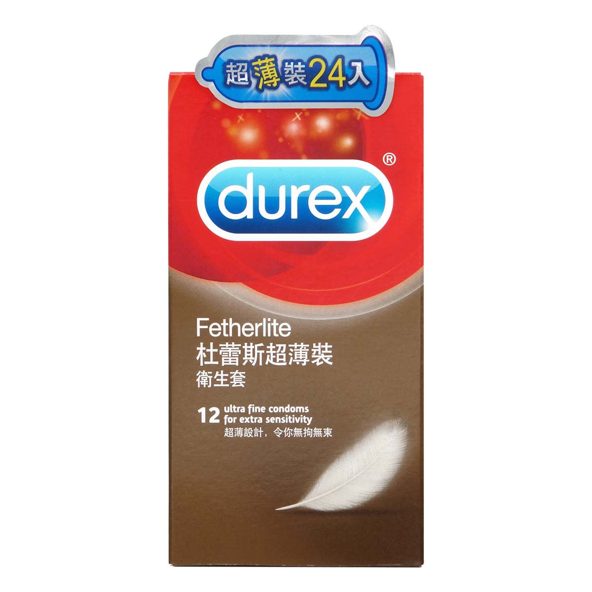 Durex 杜蕾斯 超薄裝 24 片裝 乳膠保險套-p_2